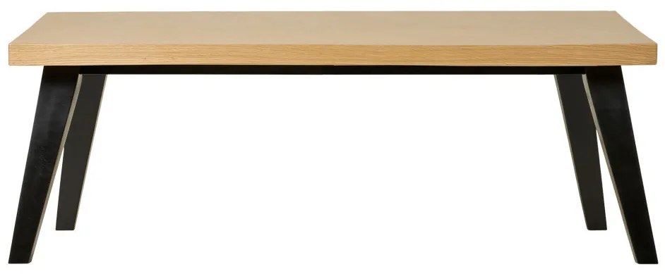 Amora dohányzóasztal tölgy furnér, heringcsont mintával 60x120x42 cm