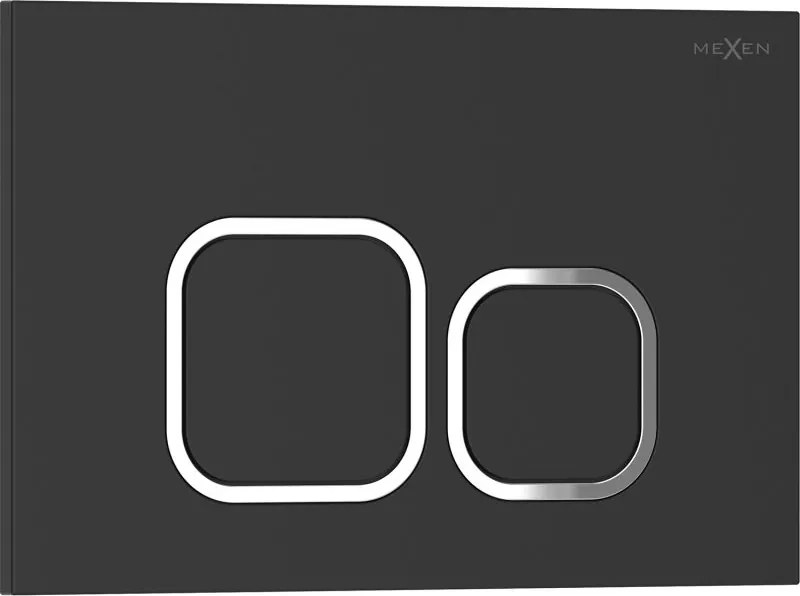 Mexen Tex 03 nyomólap, fekete matt - 6103-02