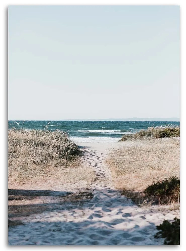 Gario Vászonkép Lemegyek a strandra Méret: 60 x 90 cm