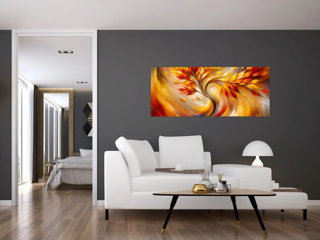 Kép - Őszi fa (120x50 cm)