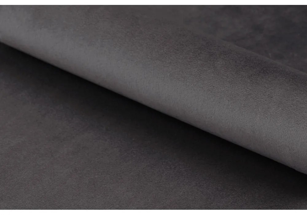 Szürke bársony fotel Alba – Actona