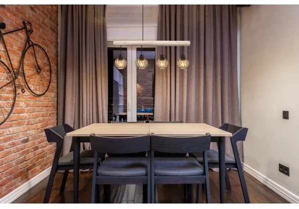 Globo 15534-4H - Csillár zsinóron PAULO 4xE27/15W/230V