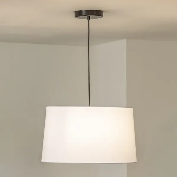 Brilagi - LED csillár zsinóron CERIA 1xE27/40W/230V Ø 45 cm fehér
