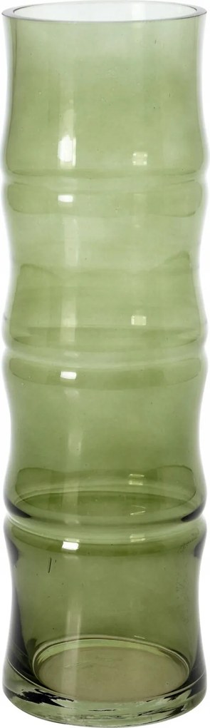 Dekoratív Üveg Váza Virágokkal 31X9CM