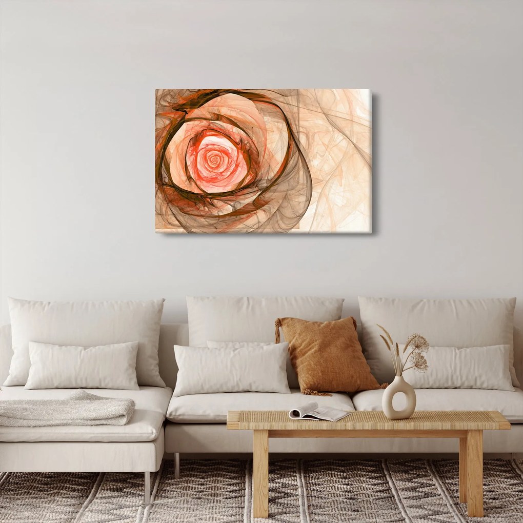 Kép - művészi rózsa (90x60 cm)