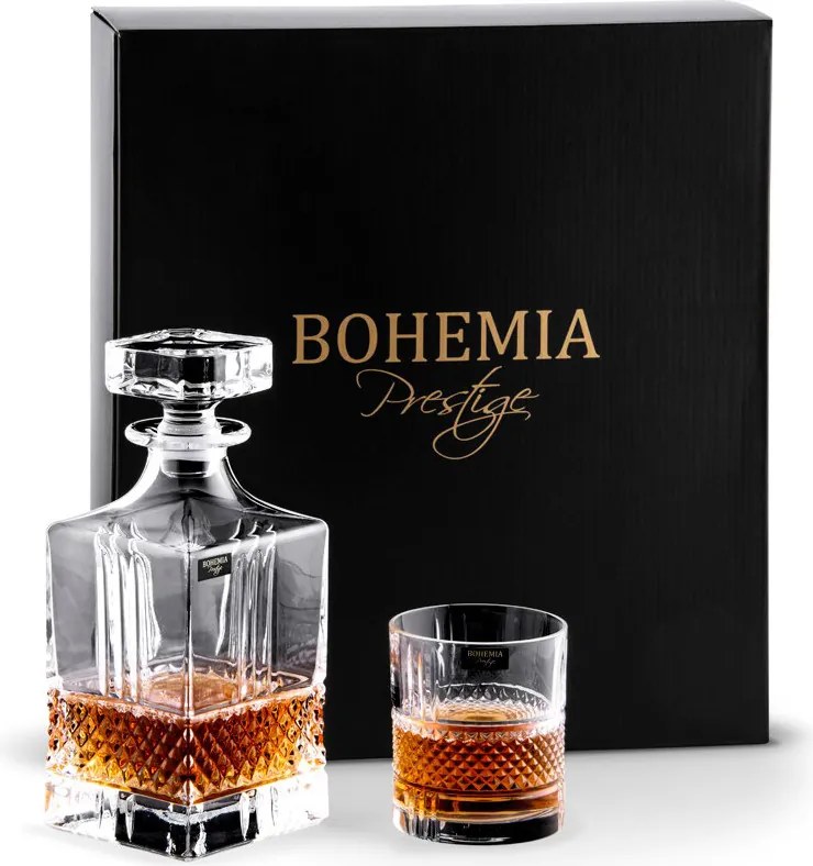 Bohemia Elegante Whisky Szett 6 Pohárral 6+1