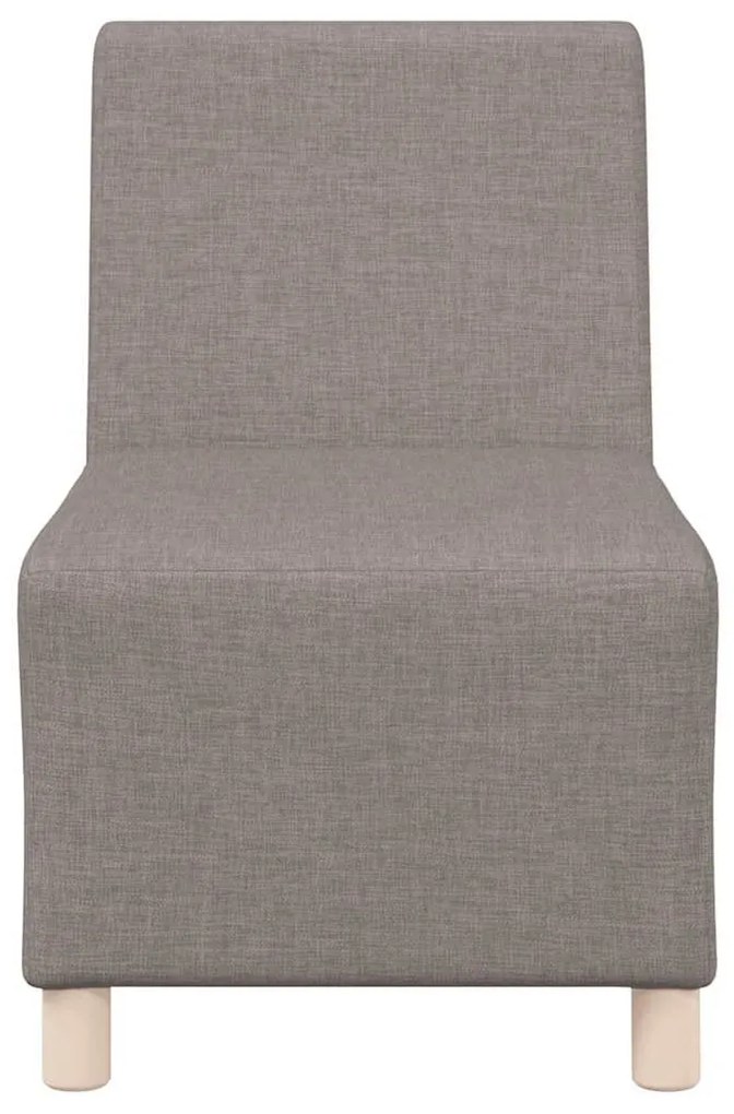 tópszínű szövet kanapéfotel 55 cm