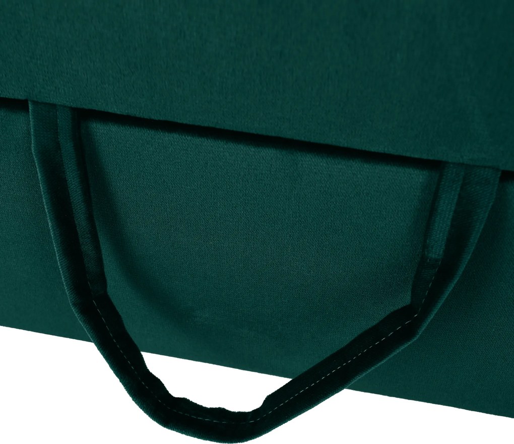 Ülőgarnitúra, smaragd, balos, LAMORA U