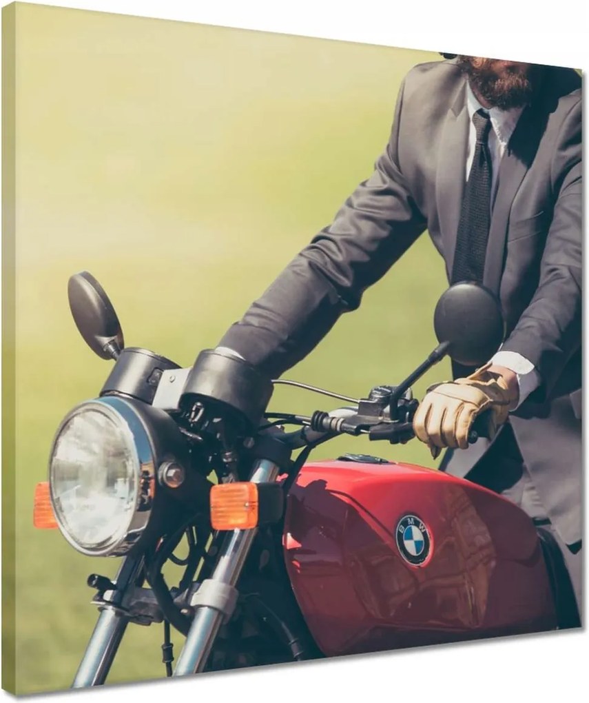Vászonkép 40x40 Motorkerékpár Bmw Klasszikus