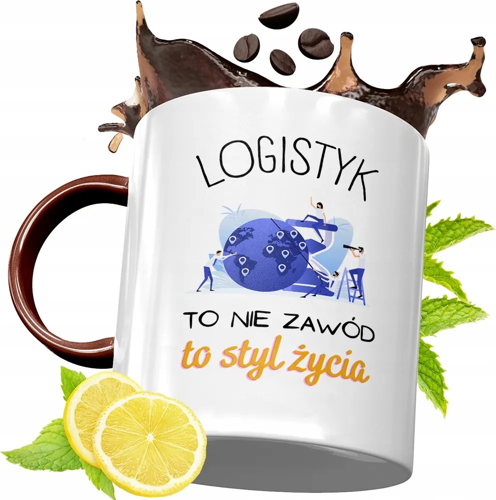 Bordó Bögre Logisztika Születésnapi Ajándék fényképes nyomtatással