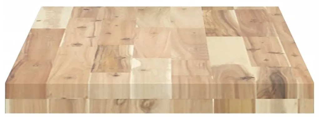 3 db kezeletlen tömör akácfa függőpolc 60 x 40 x 4 cm