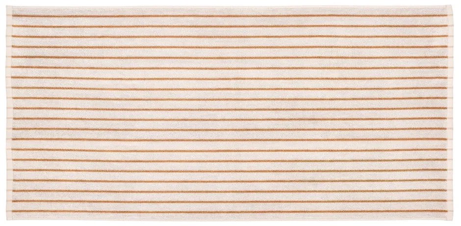 Narancssárga-bézs frottír bio pamut törölköző 30x50 cm Arto – Blomus