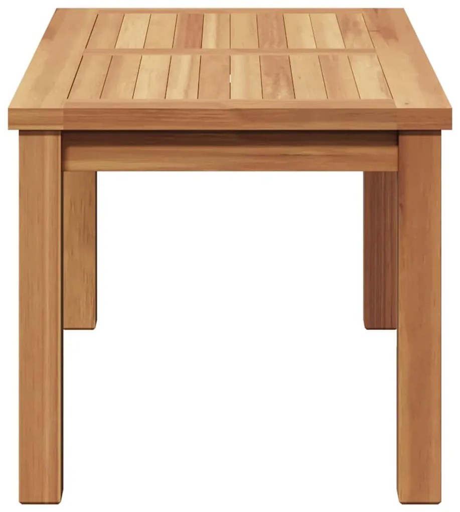 Dohányzóasztal Barna 70 x 40 x 36 cm Tömör tíkfa
