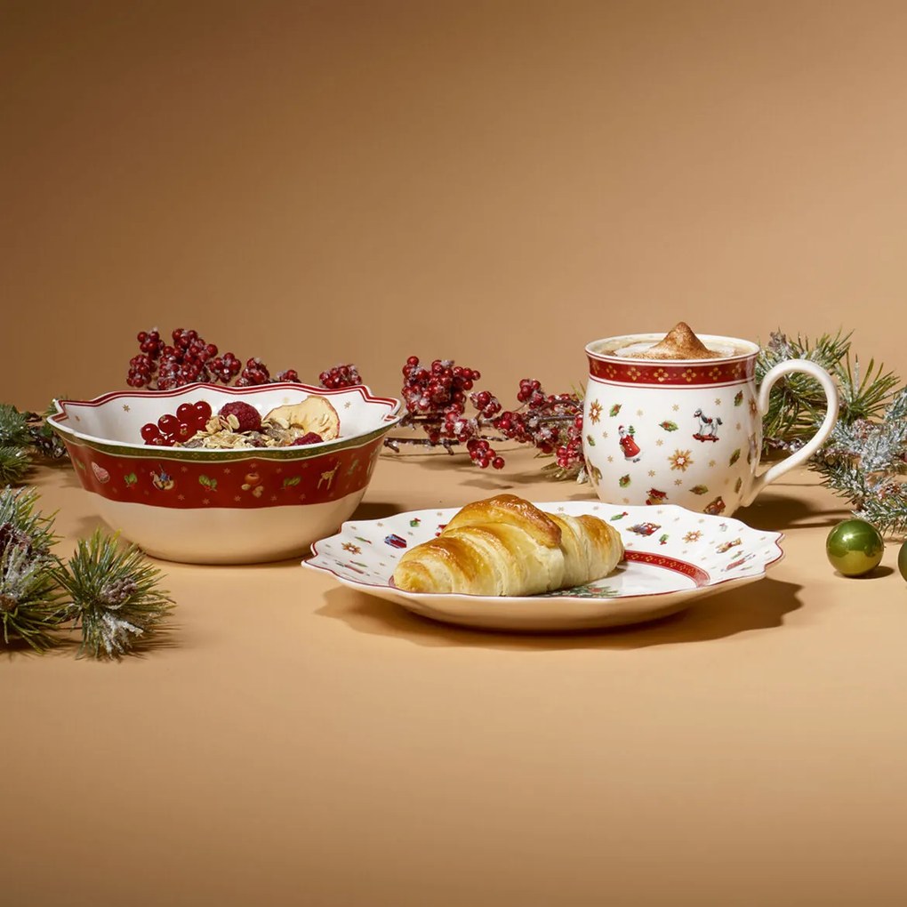 Karácsonyi reggeliző készlet 2 személy részére, Toy's Delight, 6 db. - Villeroy & Boch