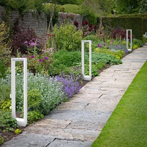 Brilagi - LED Kültéri lámpa RAGUSA LED/7W/230V 3000/4000/6000K fehér IP54 80 cm