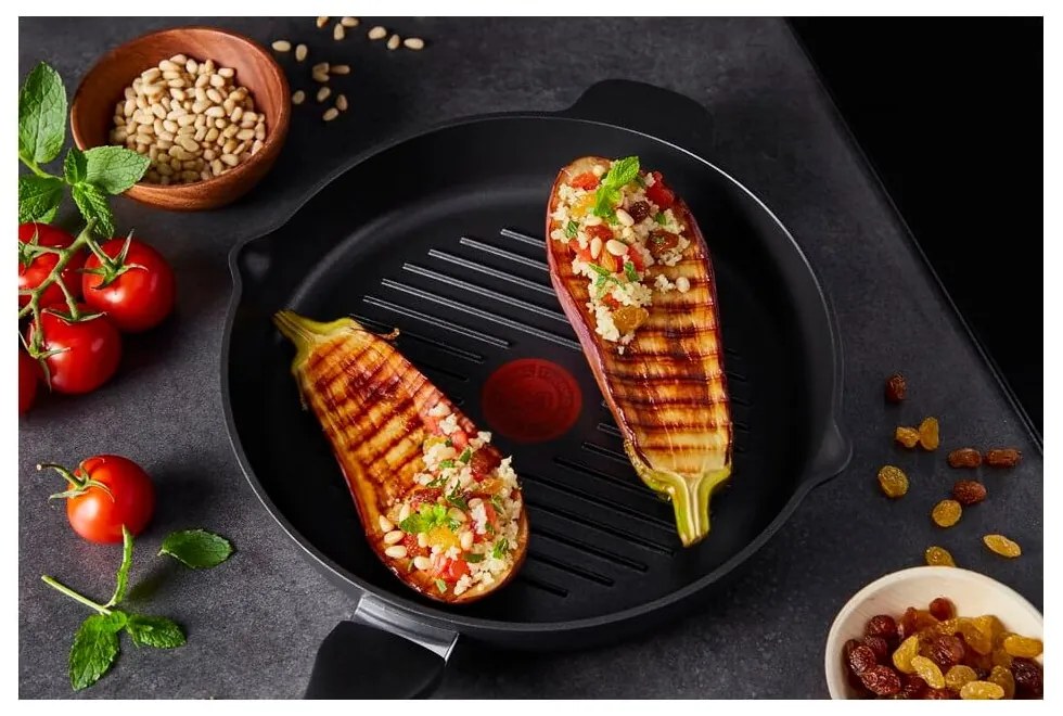 Alumínium grill serpenyő tapadásmentes felülettel ø 26 cm Unlimited E2294074 – Tefal