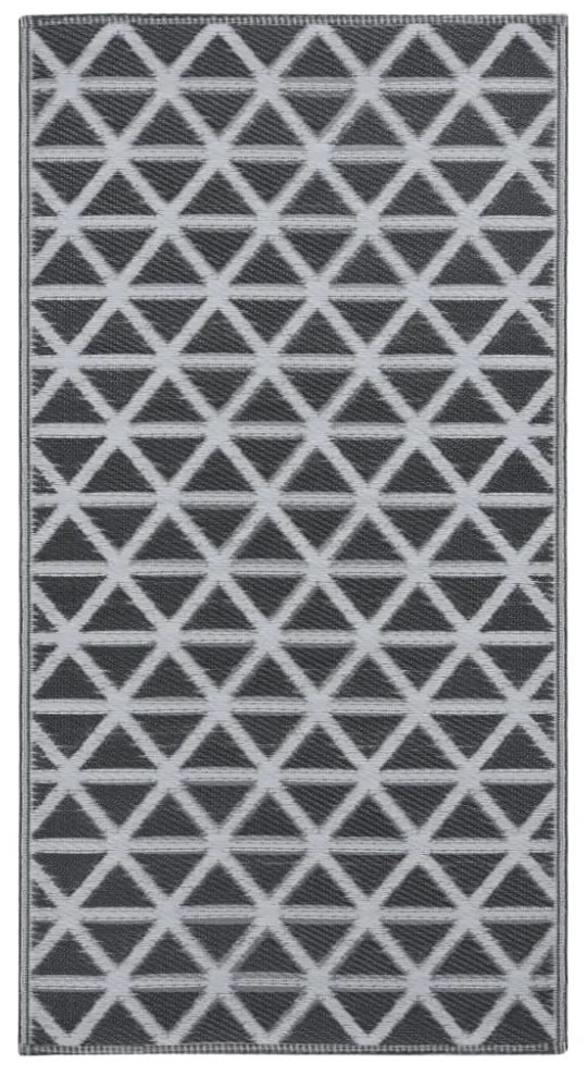 kültéri szőnyeg ARAKIL fekete 80x150 cm PP