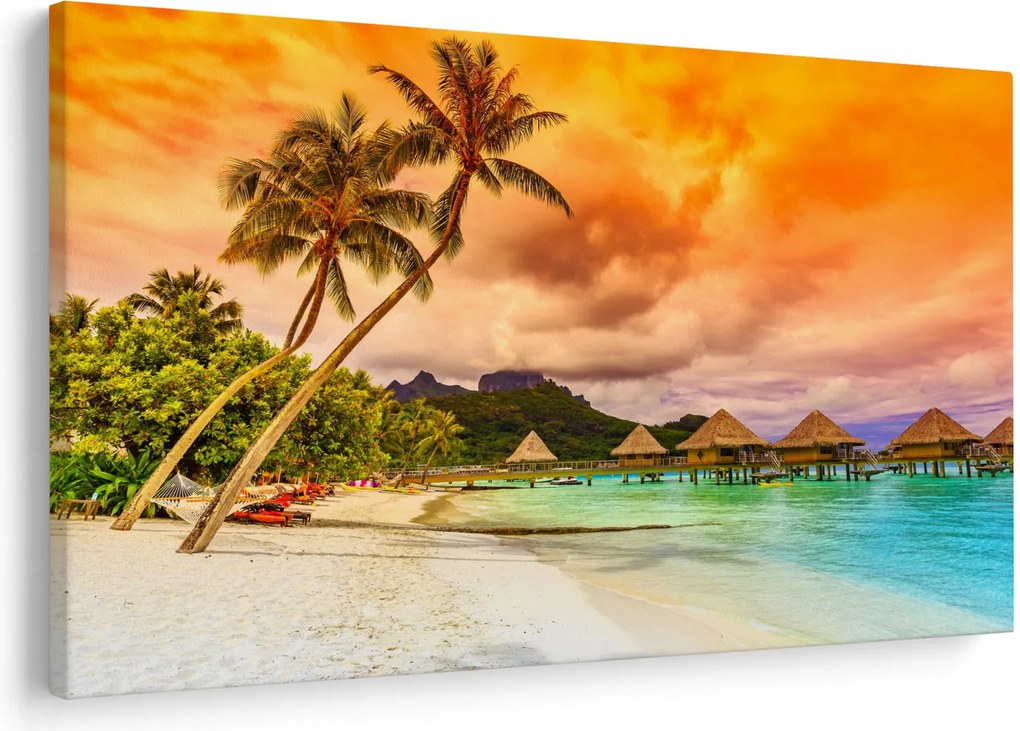 Kép - Bora Bora szigete (90x60 cm)