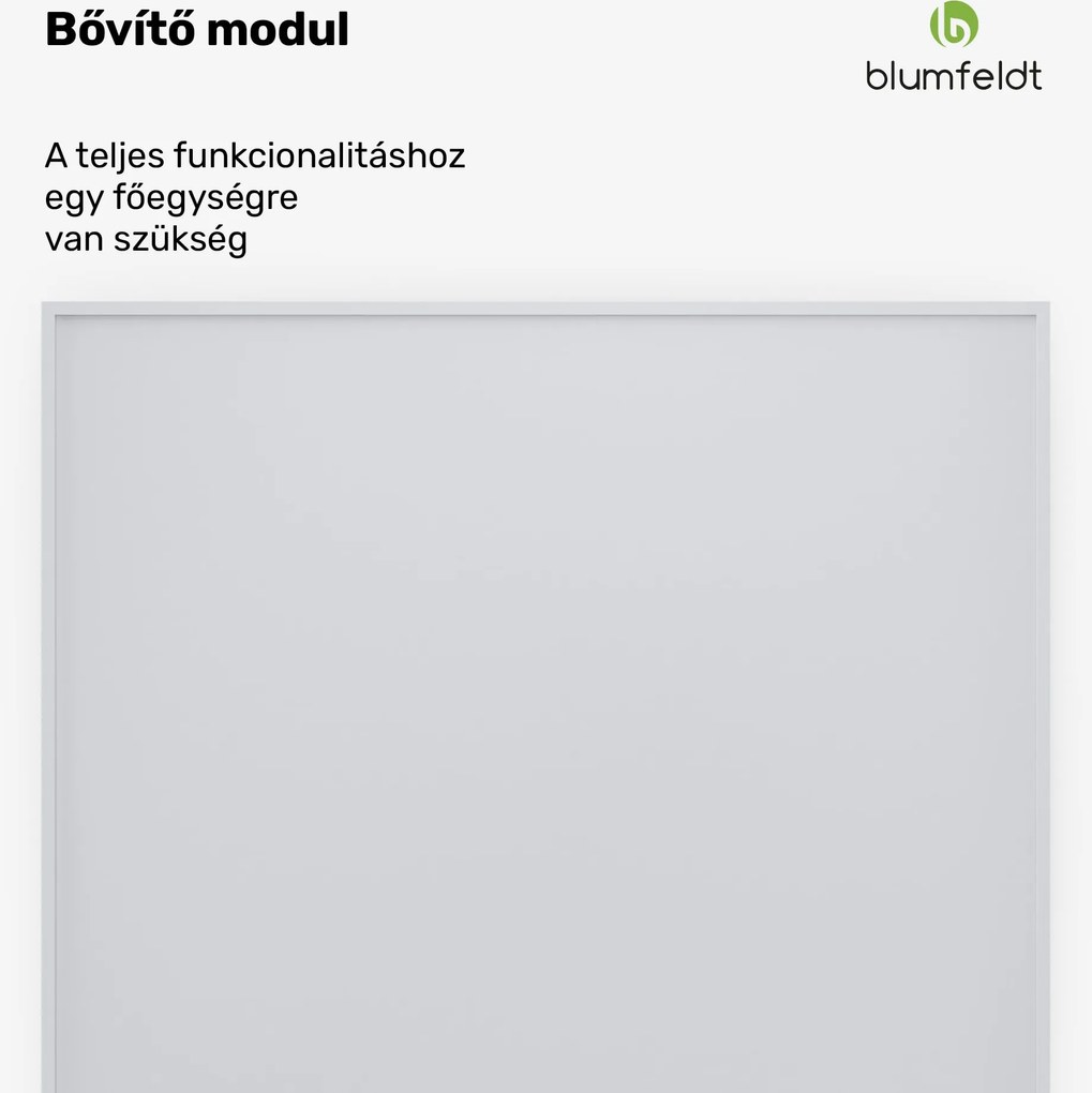 Blumfeldt RadiantSmart IR Heater, Infravörös hősugárzó, Erősítő egység, IP44