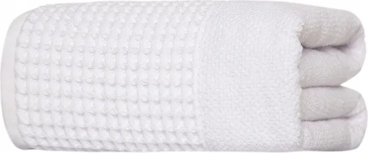 Waffle modern pamut törölköző 70x140 fehér