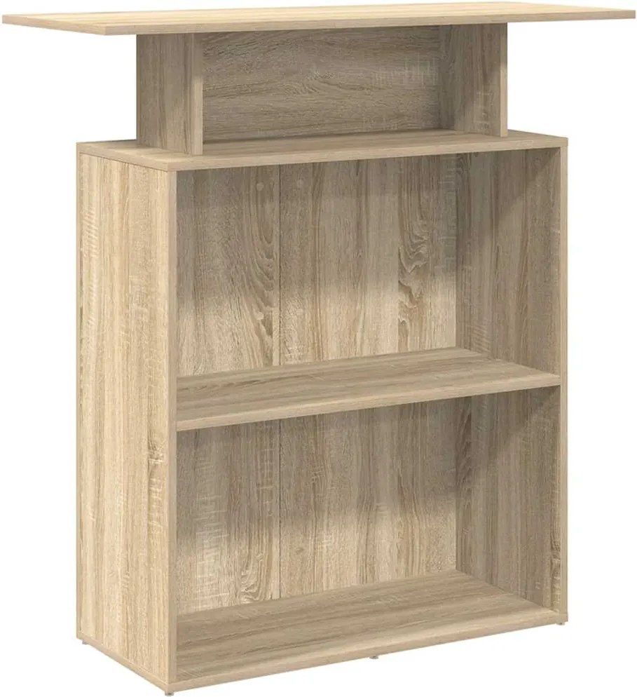 vidaXL sonoma tölgyfa recepciósasztal 100 x 40 x 104 cm