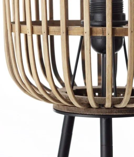 Brilliant - Állólámpa WOODROW 1xE27/60W/230V bambusz