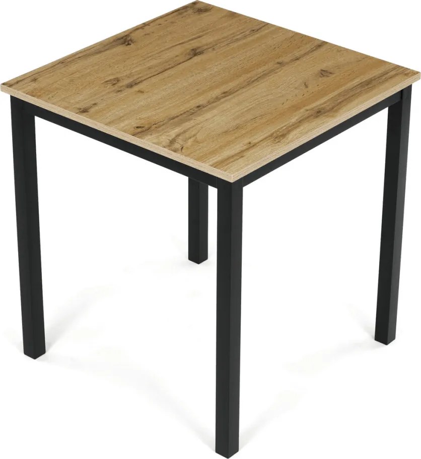 Étkezőasztal 70 × 70 cm melamin tölgy OAK