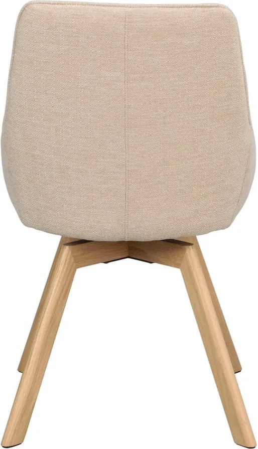 Bézs étkezőszék szett 2 db-os Alison – Rowico