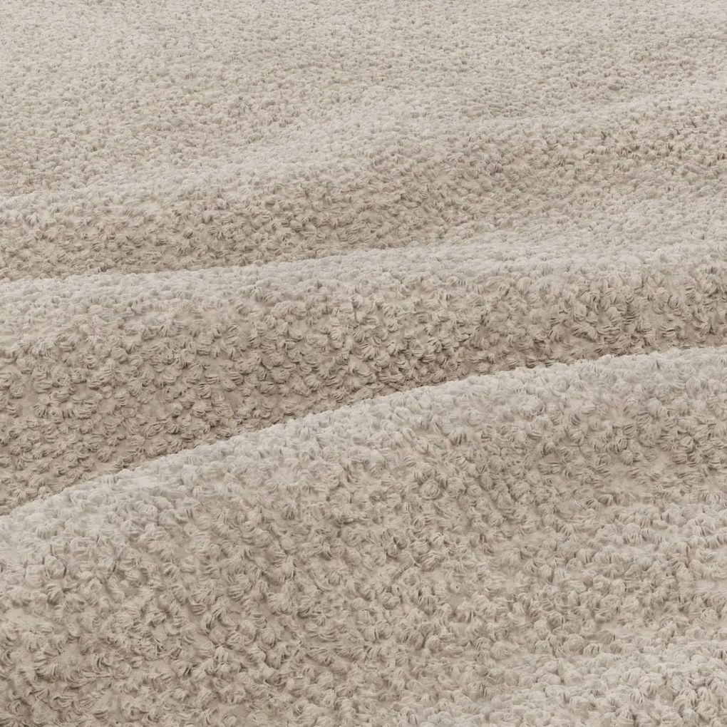 Modena sarokkanapé, szövet anyag, univerzális oldal, bézs