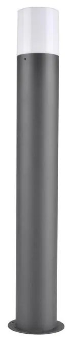 Kültéri lámpa DALLAS 1xE27/12W/230V IP44 60 cm antracit