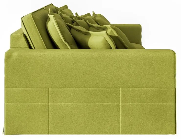 Világoszöld kanapé 236 cm Nora – Ropez