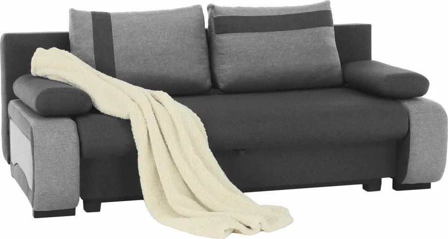 Kanapé, sötétszürke/világosszürke, BOLIVIA