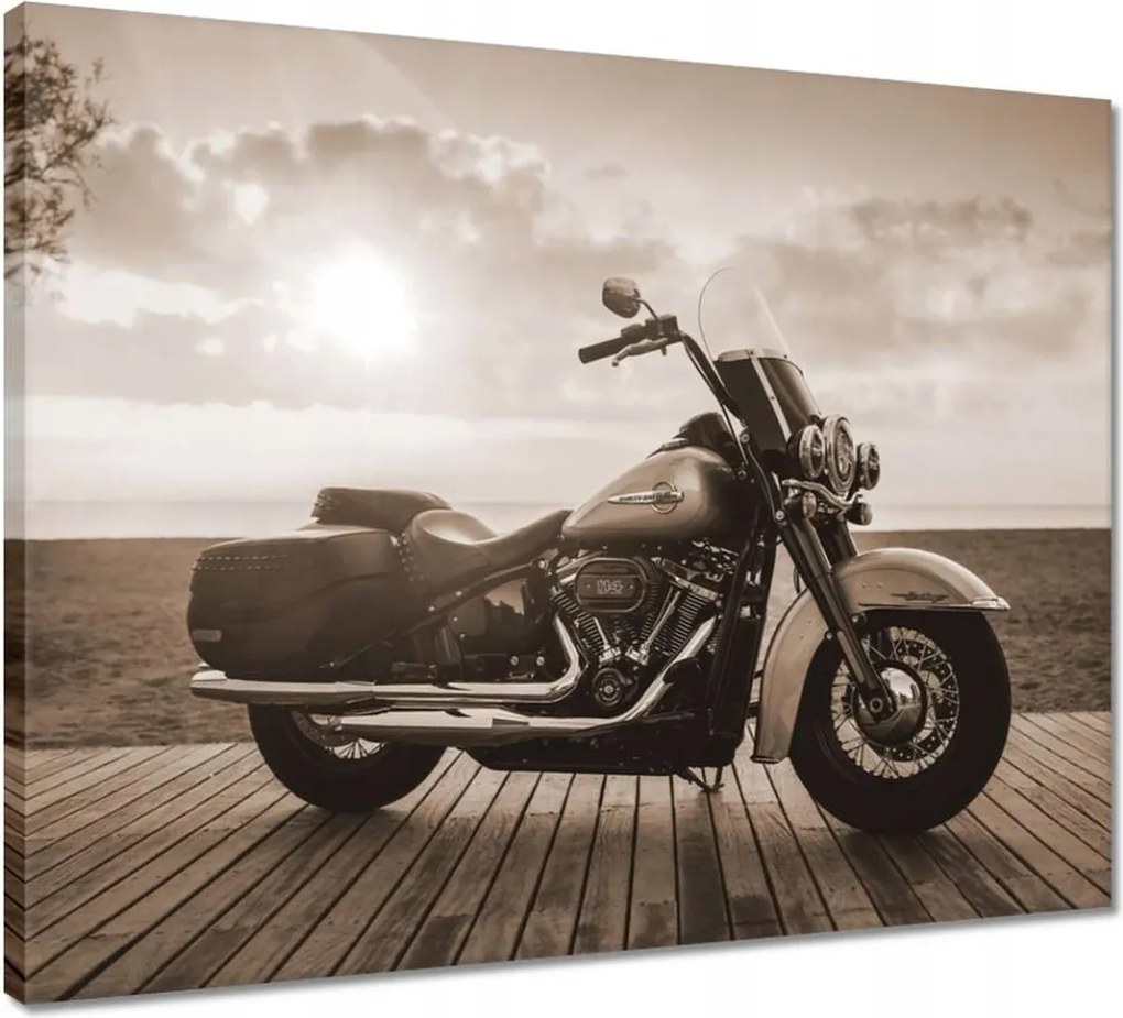 Vászonkép 50x40 Harley Davidson Motorkerékpár