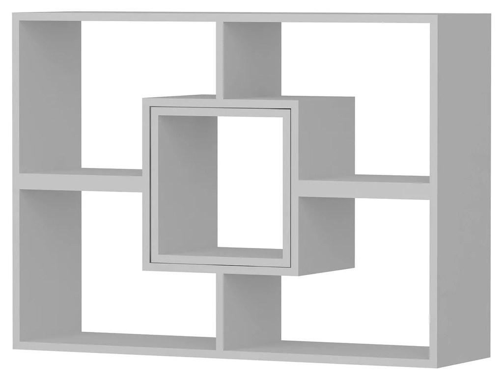 könyvespolc Beled - White