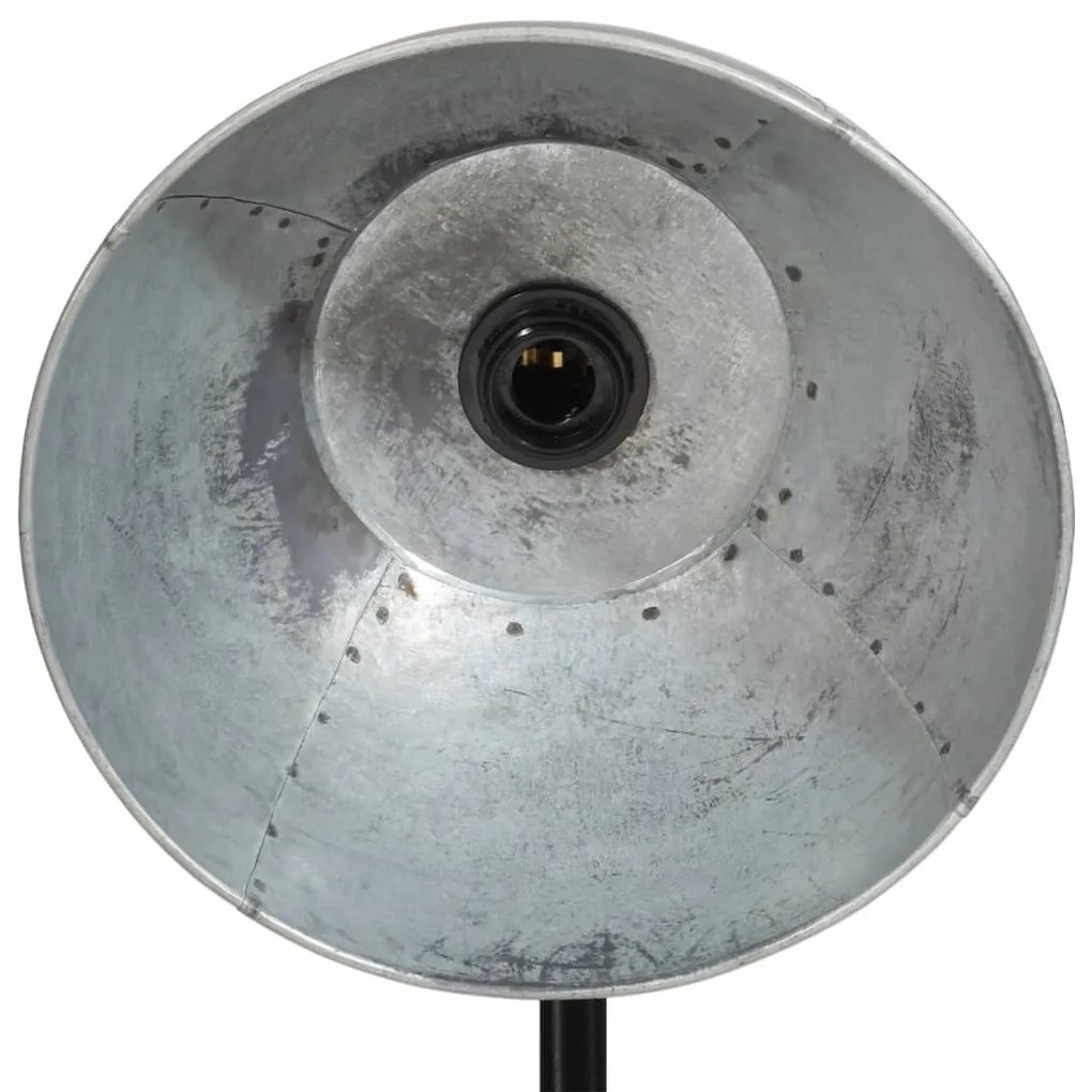 vintage ezüst állólámpa 25 W 75x75x90-150 cm E27
