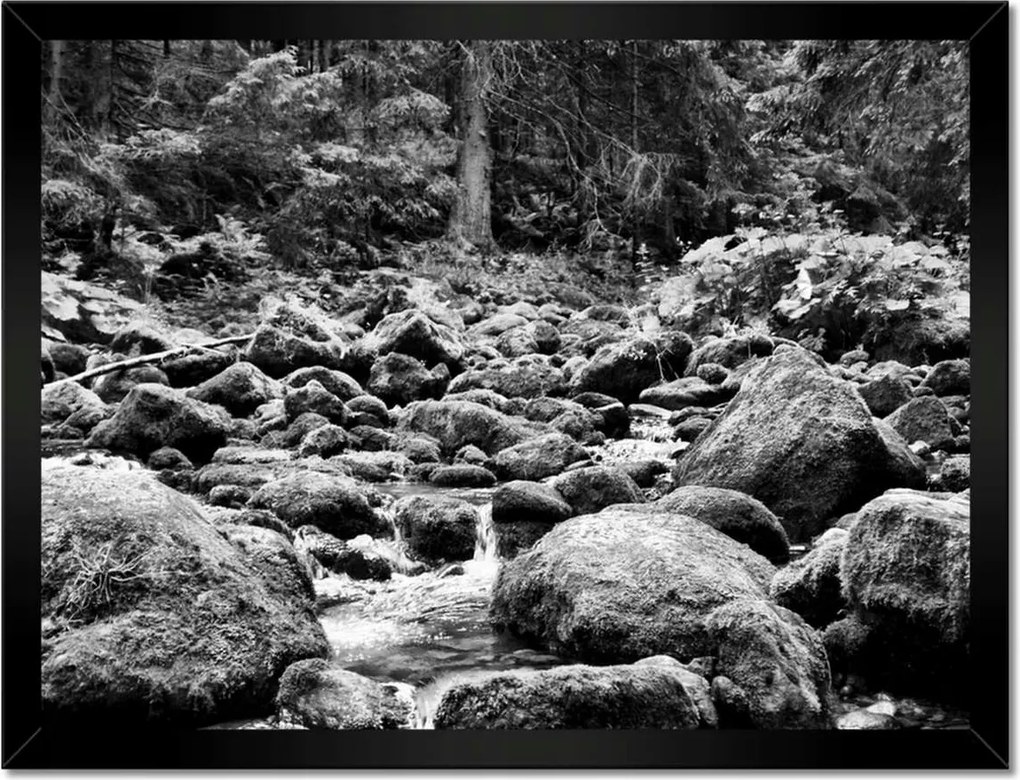 Poszterek keretben 40x30 Tátra Lengyel hegyek Kilátás