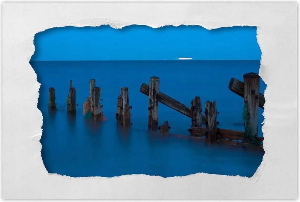 Poszterek 90x60 Tengeri hullámtörő