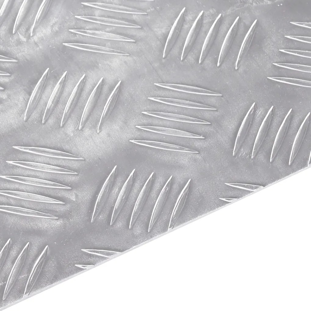 Rácsos lemezek 2 pcs Ezüst 70 x 30 cm Alumínium