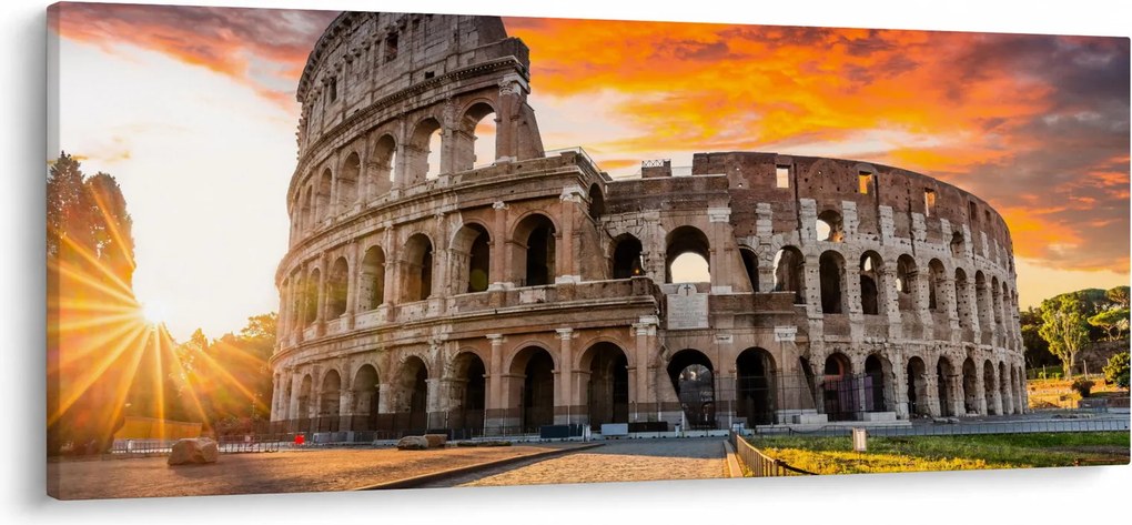 Kép - Colosseum Rómában (120x50 cm)