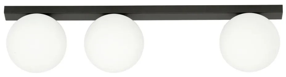 Mennyezeti lámpa FIT 3xE14/10W/230V fekete/fehér