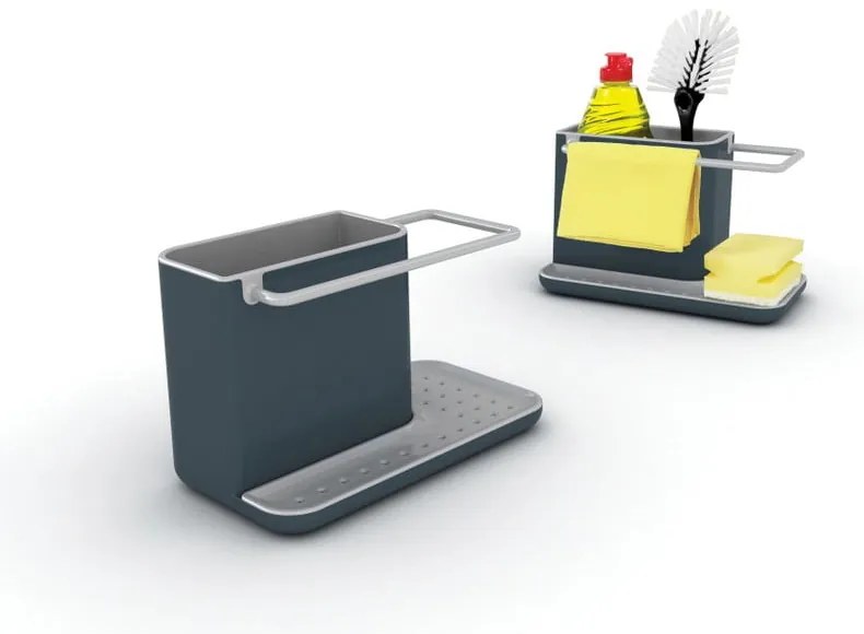 Caddy Sink Tidy szürke mosogatóeszköz-tartó állvány - Joseph Joseph