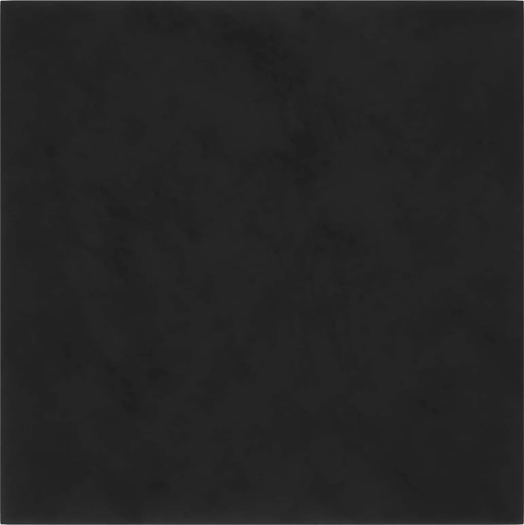 vidaXL Fali Fejtámla 12 pcs Fekete 30 x 30 cm Bársony