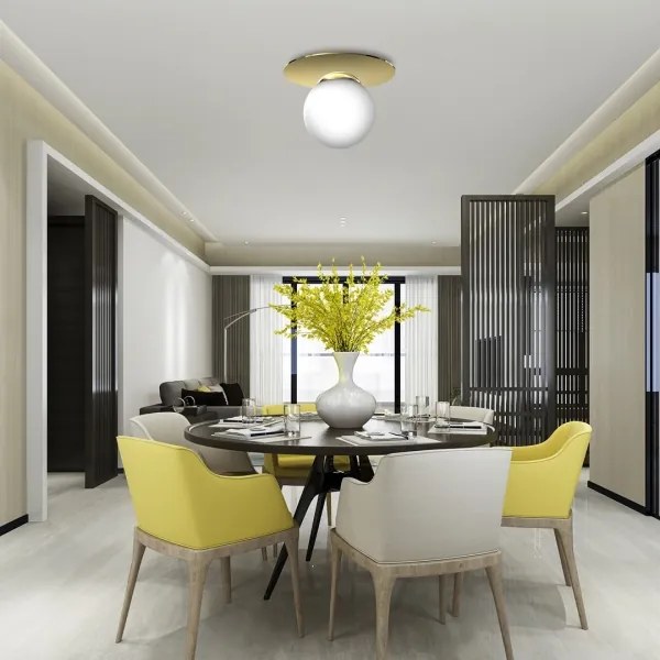 Mennyezeti lámpa PLATO 1xE14/40W/230V á. 22 cm