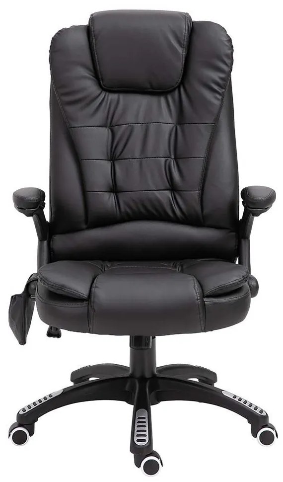 Irodai forgószék masszázs funkcióval, 2 színben-fekete