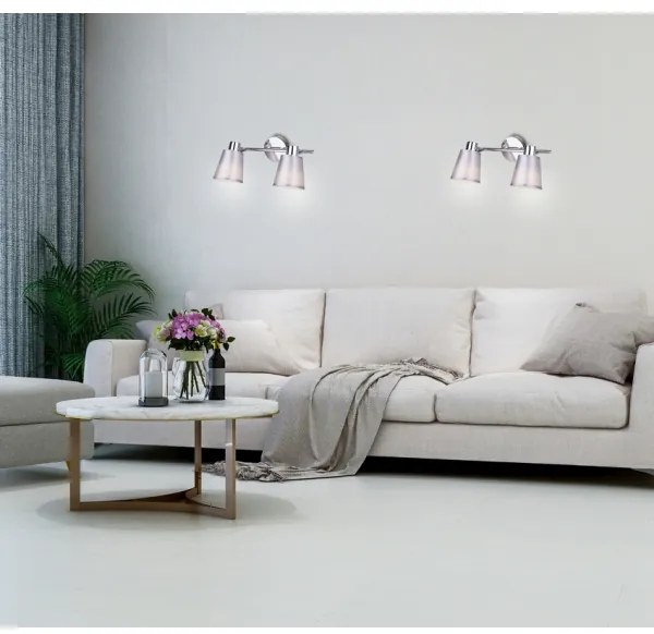 Fali lámpa PIN 2xE14/40W/230V