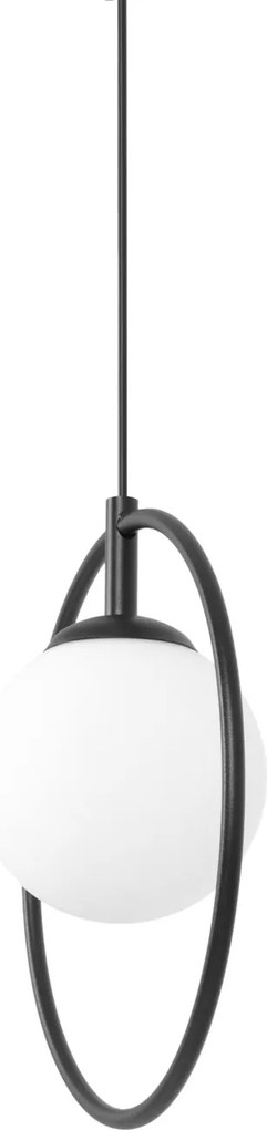 KAJA K-3837 PARVA Fekete Színű Függeszték 1xE14 10W IP20