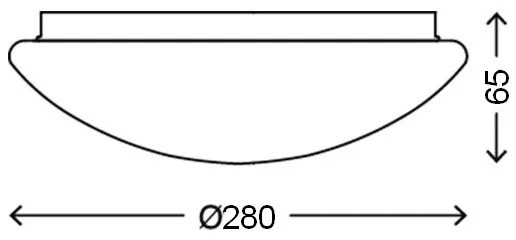 Briloner 3320-016 - LED Mennyezeti lámpa STARRY SKY LED/12W/230V