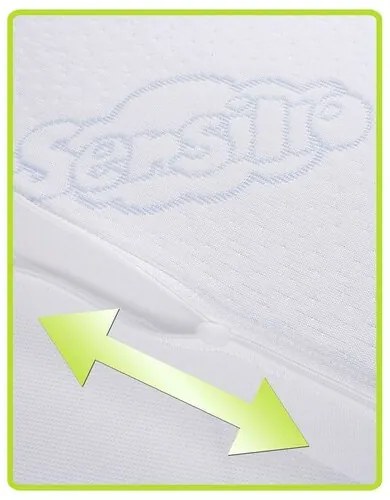 Sensillo szoptatós párna - ék kiságyba, 59 x 37 cm