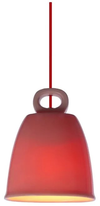 Rózsaszín függőlámpa kerámia búrával Sewilla – Candellux Lighting