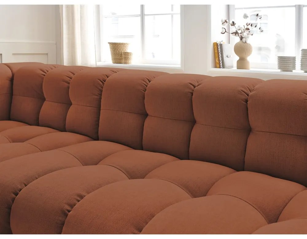 Narancssárga sarokkanapé Cloud – Bobochic Paris